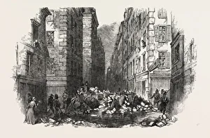 The Revolution In France: The First Barricade The Revolution In France: The First Barricade