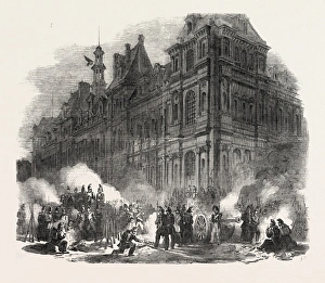 The Revolution In Paris: Bivouac Of Troops Near The Hotel De Ville The Revolution In Paris: Bivouac Of Troops Near The Hotel De Ville