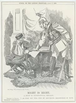Images Dated 1st January 1905: Might Is Right illustration