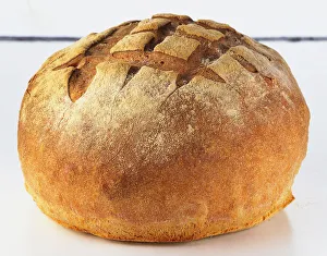Round loaf of bread