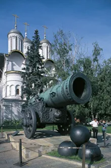 Russia, Moscow, Kremlin, Tsar Cannon, Tsar Pushka Russia, Moscow, Kremlin, Tsar Cannon, Tsar Pushka