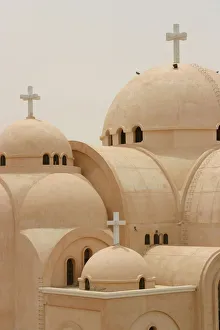 Saint Bishoy coptic monastery in Wadi Natroun Saint Bishoy coptic monastery in Wadi Natroun