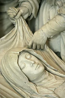 Saint-Pierre of Solesmes abbey church sculpture (detail) Saint-Pierre of Solesmes abbey church sculpture (detail)