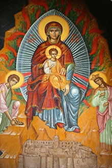 Santa Catherines orthodox monastery icon Santa Catherines orthodox monastery icon