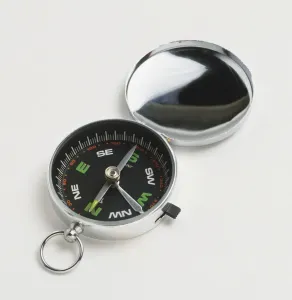 Studio Shot Compass Prints: Open pocket compass