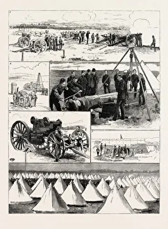 Scottish National Artillery Camp At Barry Links Scottish National Artillery Camp At Barry Links