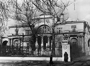 Spasso house, the residence of the us ambassador to the soviet union, walter b, smith, in moscow, ussr, late 1940s Spasso house, the residence of the us ambassador to the soviet union, walter b, smith, in moscow, ussr, late 1940s