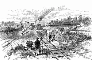 Steam - powered earth excavators Steam - powered earth excavators