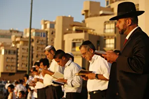 Tachlih prayer at the end of Roch Hachana jewish new year Tachlih prayer at the end of Roch Hachana jewish new year
