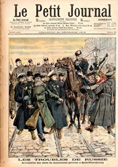 Images Dated 1st January 1905: Unrest in Russia, Revolutionary uprisings in 1905