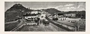 The Villa And Gardens From The Road The Villa And Gardens From The Road