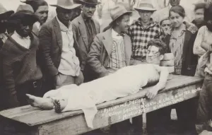 Prints of Corpse of Gustavo Garcia. ca. February 1913, Nuevo Laredo, Mexico, Corpse of Gustavo Garcia Vintage Postcard Prints: Corpse of Gustavo Garcia Print, 1913