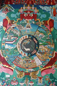 Wheel of life or wheel of Samsara Wheel of life or wheel of Samsara