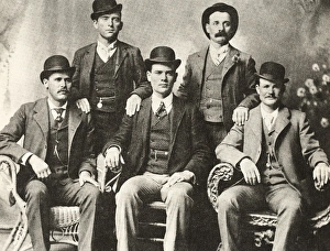 The Wild Bunch, 1901, gang of American outlaws, bank and train robbers, led by Butch Cassidy The Wild Bunch, 1901, gang of American outlaws, bank and train robbers, led by Butch Cassidy