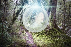 50-54 years, bubble, candid, caucasian, color image, computer graphic, concept, copy space 50-54 years, bubble, candid, caucasian, color image, computer graphic, concept, copy space