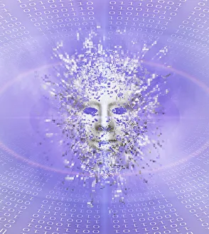 access, anthropomorphic, anthropomorphic face, binary code, cloud, cloud computing access, anthropomorphic, anthropomorphic face, binary code, cloud, cloud computing