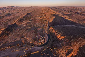 Aerial photography of the West Macdonnell Ranges west of Alice Springs Aerial photography of the West Macdonnell Ranges west of Alice Springs