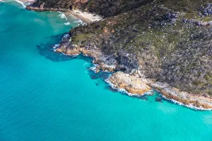 Aerial view of Cape Moreton an Island near Brisbane Aerial view of Cape Moreton an Island near Brisbane