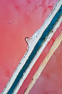 Aerial views/hutt lagoon pink lake/aerial view stunning colourful lake hutt lagoon Aerial views/hutt lagoon pink lake/aerial view stunning colourful lake hutt lagoon