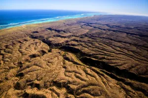 Ningaloo Reef Aerial View Prints: The Range 3