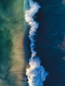 Australian Aerial Views Prints: Riptide