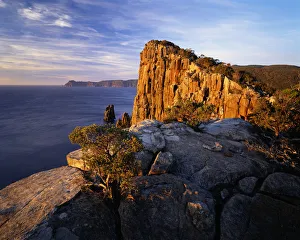 Australia, Tasmania, Tasman National Park, Cape Pillar, sunrise Australia, Tasmania, Tasman National Park, Cape Pillar, sunrise