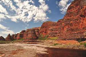 Bee Hive formations at the Bungle Bungles in Western Australia Bee Hive formations at the Bungle Bungles in Western Australia