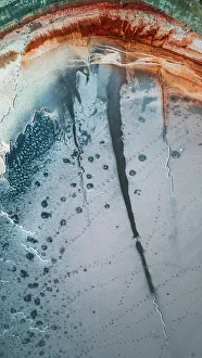 Aerial views/abstract aerial art/bizarre salt textures shot drone south australia Aerial views/abstract aerial art/bizarre salt textures shot drone south australia