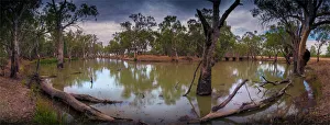 Burke's Creek, Billabong, Western Victoria, Australia Burke's Creek, Billabong, Western Victoria, Australia