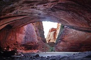 Cathedral Gorge within the ranges of Purnululu National Park or the Bungle Bungle Ranges Cathedral Gorge within the ranges of Purnululu National Park or the Bungle Bungle Ranges