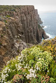 Cliffs at Cape Raoul on Tasman Peninsula, Tasmania Cliffs at Cape Raoul on Tasman Peninsula, Tasmania