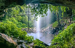 Crystal Shower Falls in Gondwana Rainforests Crystal Shower Falls in Gondwana Rainforests
