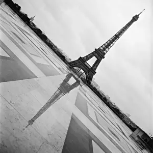 Eiffel Tower Skyline View Prints: Eiffel Tower