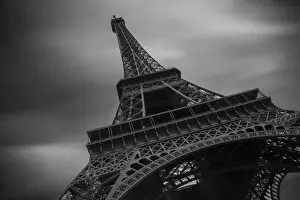 Paris France Landmark Prints: Eiffel Tower