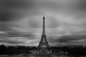 Famous Places To Visit In Paris Prints: Eiffel Tower