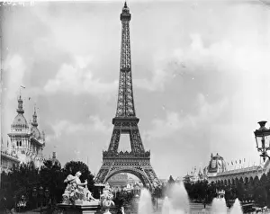 Science And Technology History Prints: Eiffel Tower