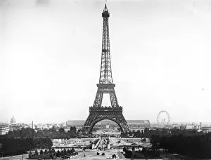 Black And White Eiffel Tower Prints: Eiffel Tower