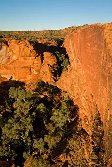 Enormous Kings Canyon in outback Australia Enormous Kings Canyon in outback Australia