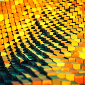 Victoria Australia Landmarks Prints: Pattern (Stack of golds0