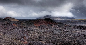 Gjastykki Krafla volcanic lava barren landscape Gjastykki Krafla volcanic lava barren landscape