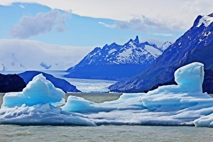 Grey Glacier, Torres Del Paine National Park Grey Glacier, Torres Del Paine National Park
