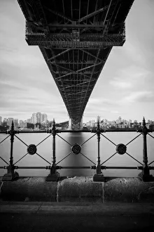 Australian landmarks/sydney harbour bridge/harbour bridge bw Australian landmarks/sydney harbour bridge/harbour bridge bw