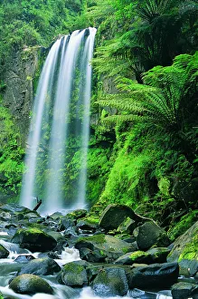 Hopetown Falls, Great Ocean Road, Otway Ranges National Park, Victoria, Australia Hopetown Falls, Great Ocean Road, Otway Ranges National Park, Victoria, Australia