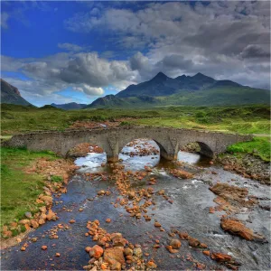 Isle Of Skye Prints: The Historic Bridge at Sligachan Print