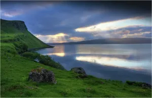 Isle Of Skye Prints: Portree Harbour Print, Isle of Skye