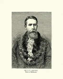 James Cooper Stewart, Major of Melbourne, 19th Century James Cooper Stewart, Major of Melbourne, 19th Century