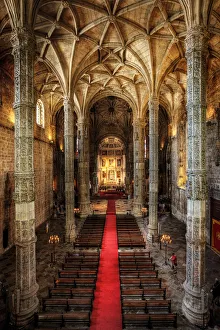The Main Chapel In The Monastery of Saint Jerome (Jeri¿oei¿oenimos Monastery), Lisbon The Main Chapel In The Monastery of Saint Jerome (Jeri¿oei¿oenimos Monastery), Lisbon