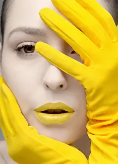 Mellow Yellow Beauty Print