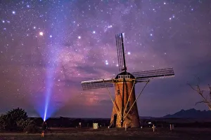 The Milky Way Behind The Lily - Dutch Windmill - Stirling Ranges The Milky Way Behind The Lily - Dutch Windmill - Stirling Ranges