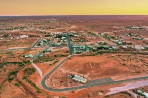 White Cliffs Opal Mining Town Aerial Print
